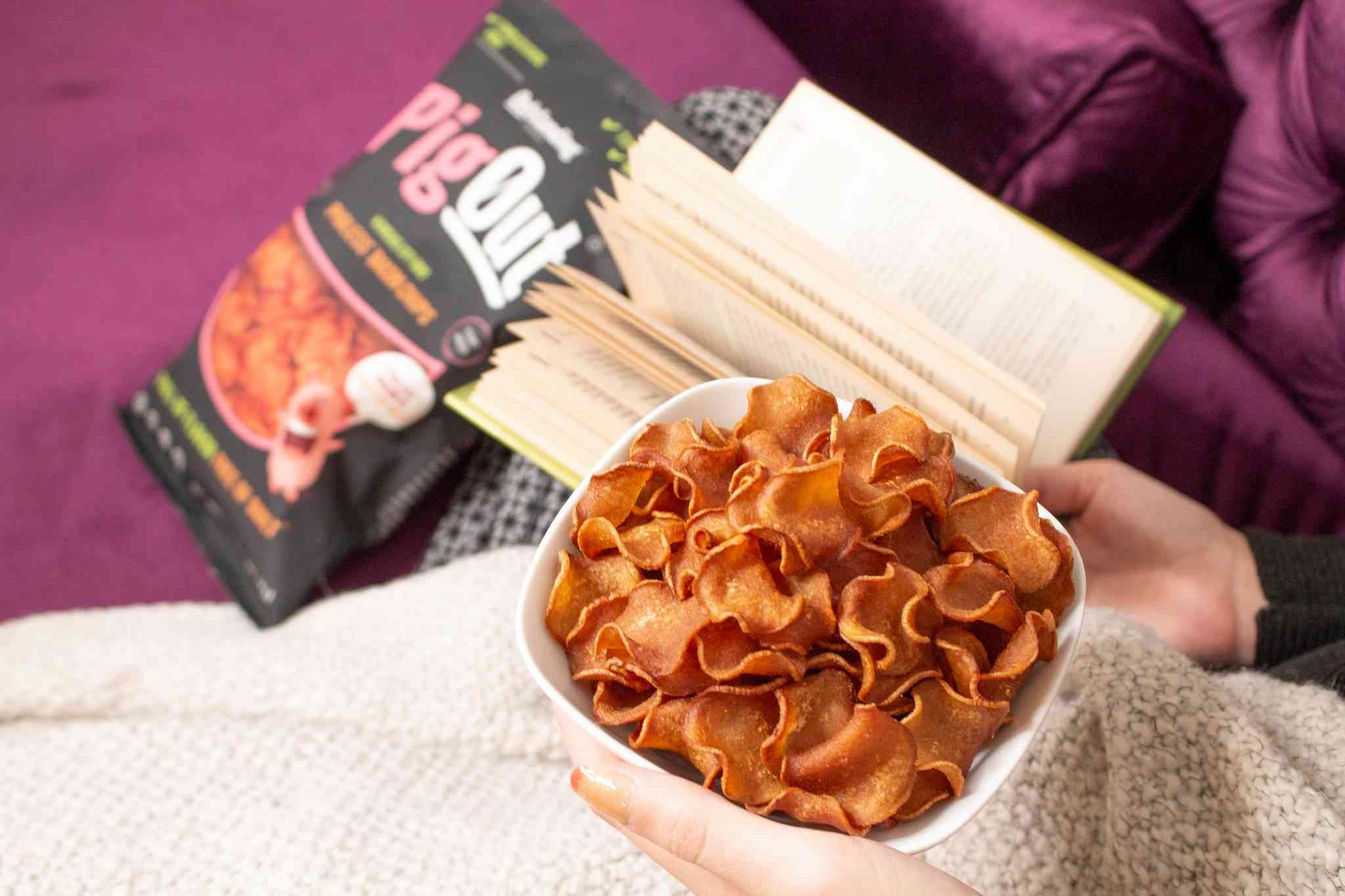 Outstanding Foods cria PigOut: chips de bacon que não tem bacon