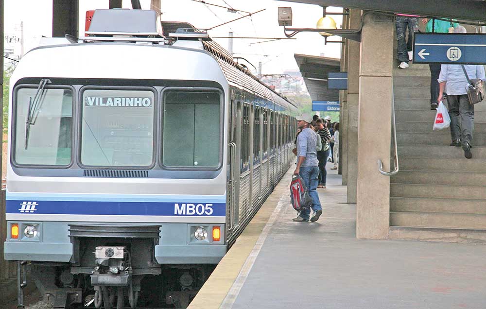 Transporte de passageiros sobre trilhos cresceu 21%