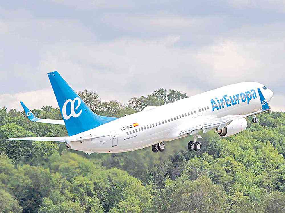 Número de voos da Air Europa para o Brasil vai dobrar