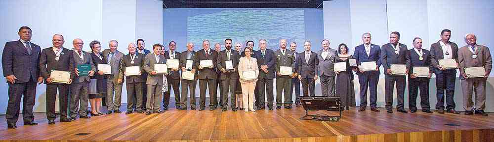 Na edição deste ano da maior comenda do agronegócio de Minas Gerais, foram homenageadas 18 pessoas e instituições que prestaram relevantes serviços ao setor rural do Estado -
Crédito: Faemg / Divulgação