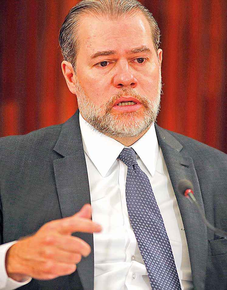 Toffoli destaca a importância das soluções extrajudiciais - Crédito: G. DETTMAR / AGÊNCIA CNJ