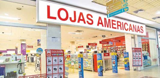 Fachada das Lojas Americanas
