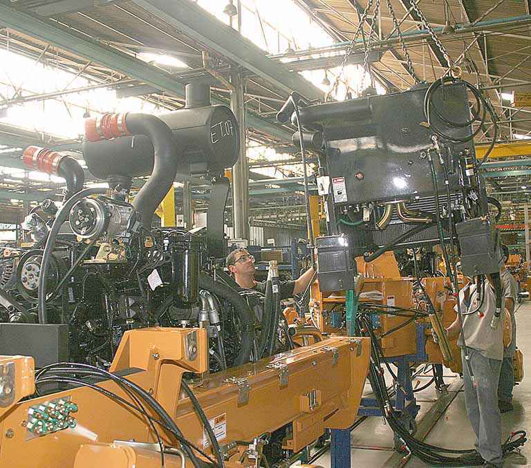 Faturamento do setor de máquinas e equipamentos sobe no Estado