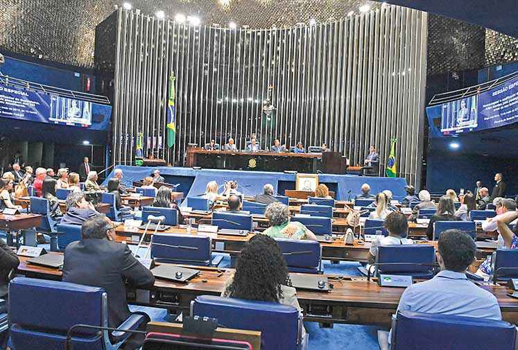 O Senado estuda prorrogação para pagamento de dívidas - Crédito: Edilson Rodrigues/Agência Senado