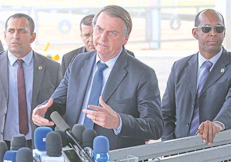 Bolsonaro contesta o crescimento de sua desaprovação