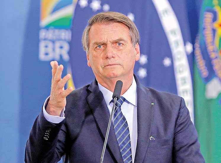 Bolsonaro propõe segurança jurídica para abrir negócios - Crédito: REUTERS/Adriano Machado