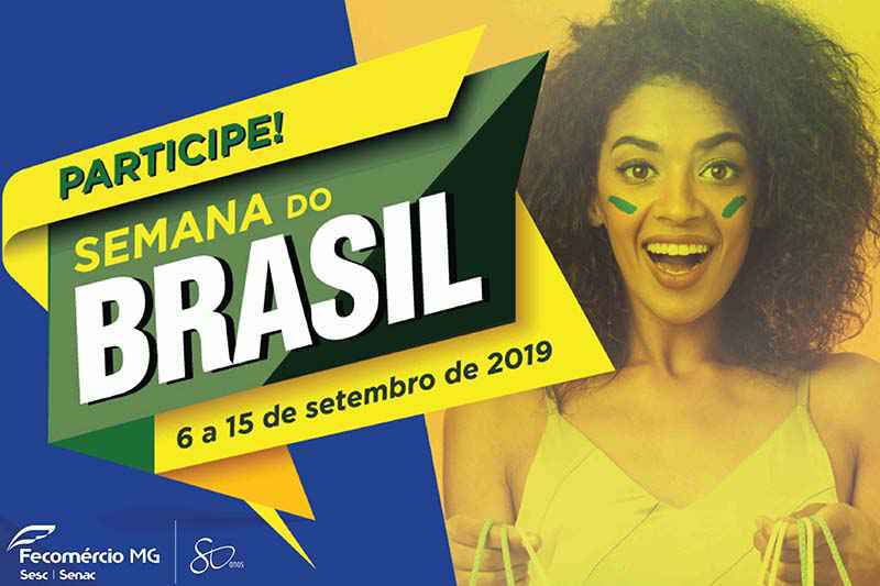 Fecomércio-MG apoia Semana do Brasil