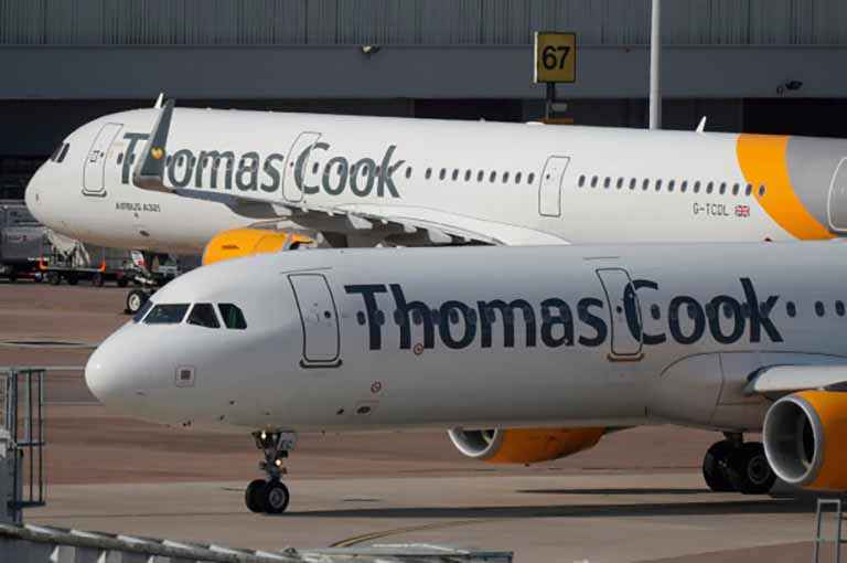 Thomas Cook declara falência com 600 mil clientes em vários países