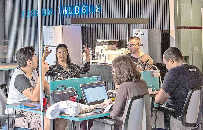 Hubble é o hub de inovação criado em parceria com o BDMG, LM Ventures e o Olé Consignado - Crédito: Gustavo Baxter / NITRO

BDMG | Startup Weekend

Global Startup Weekend Sustainable Revolution realizado nos dias 14, 15 e 16 de junho pelo Banco de Desenvolvimento de Minas Gerais (BDMG), na cidade de Belo Horizonte.

Imagem: Gustavo Baxter / NITRO