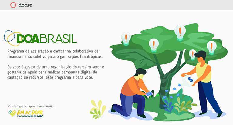 Dia de doar tem maior campanha de doações online para beneficiar ONGs