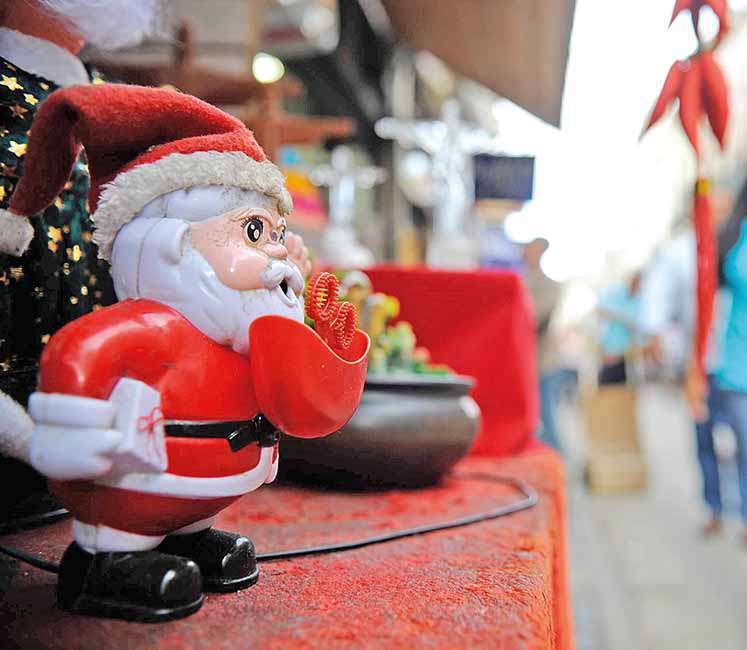 Alimentos impulsionam a inflação do Natal