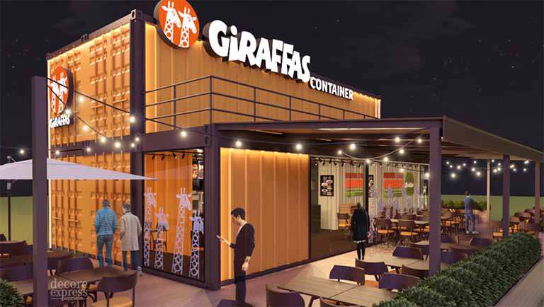 Giraffas prepara investimento de R$ 70 mi para 2020 e a abertura de 40 unidades