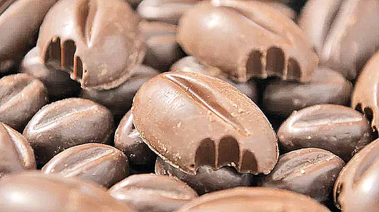 O “café para comer” é associado a biscoito ou chocolate, mas o BitCoffee é 100% café - Crédito: Divulgação