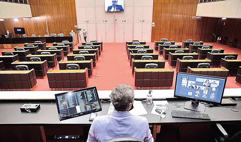 Assembleia anuncia a retomada das reuniões em plenário