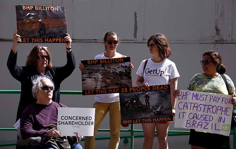 BHP enfrenta processo de US$6,3 bi no Reino Unido por desastre de Mariana