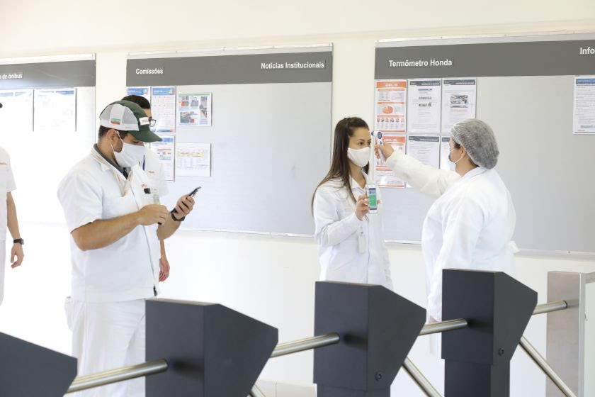Honda Automóveis retoma atividades produtivas