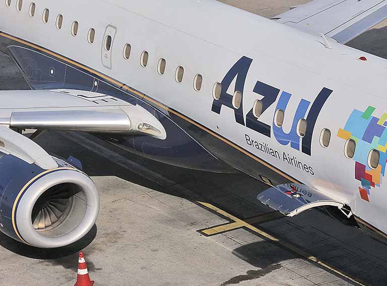Azul ampliará oferta de voos em Confins
