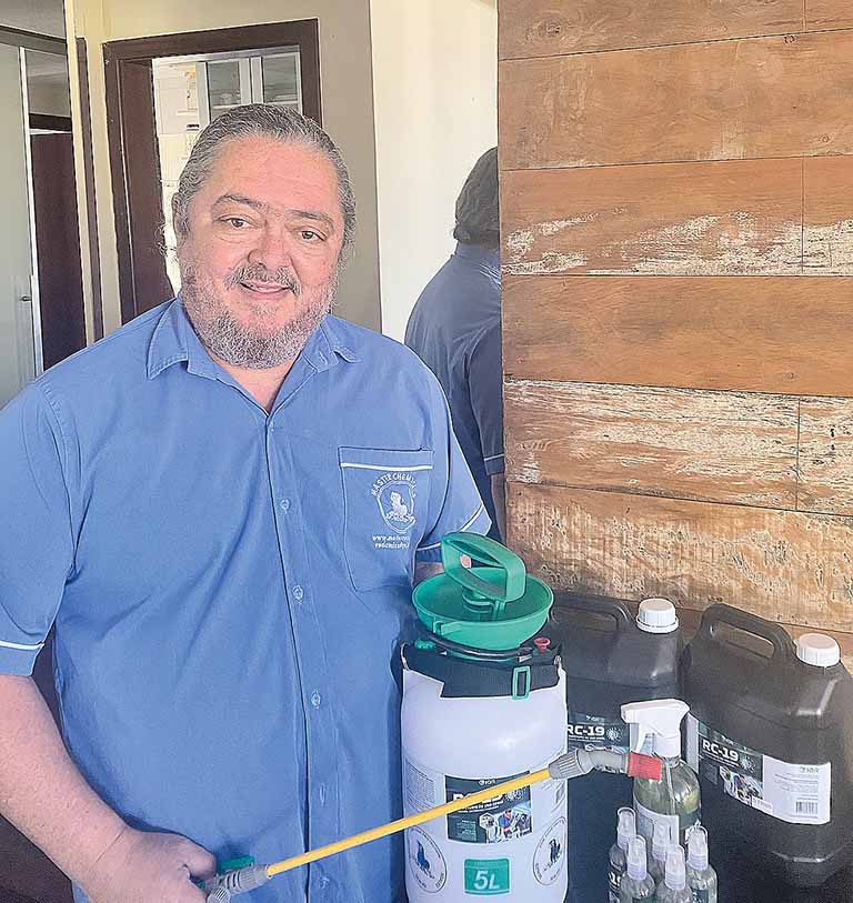 Master Chemicals lança sistema de limpeza que elimina o coronavírus