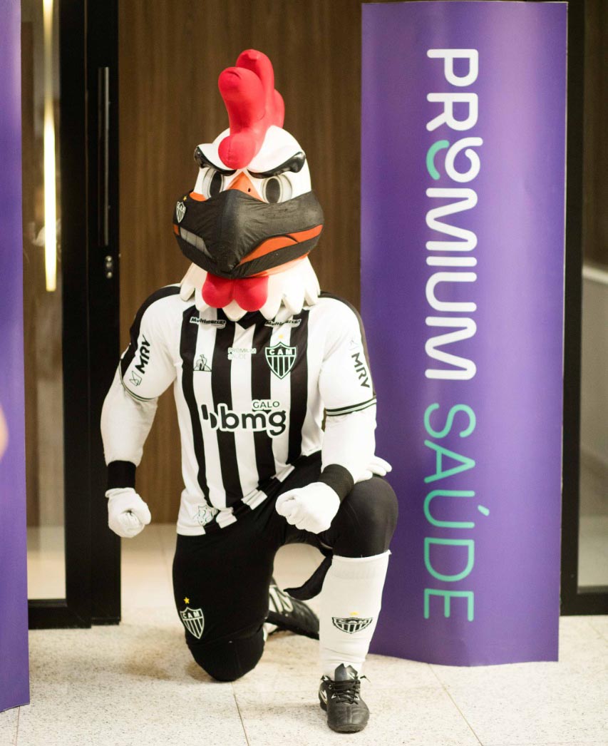 Premium Saúde é a nova patrocinadora do Clube Atlético Mineiro