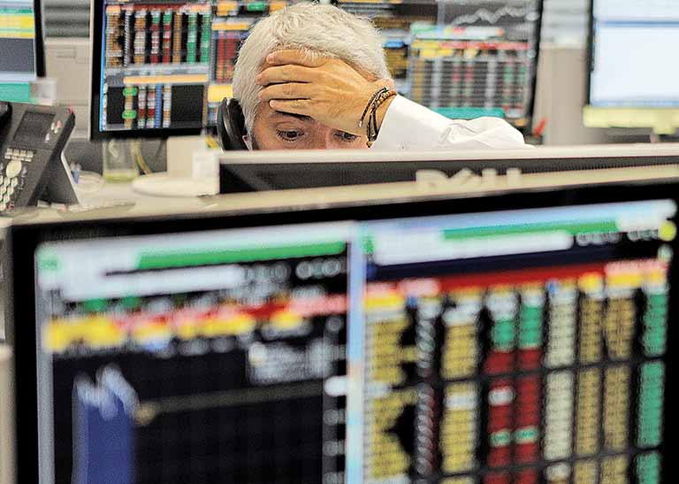 Turbulência global aflige Bolsa brasileira