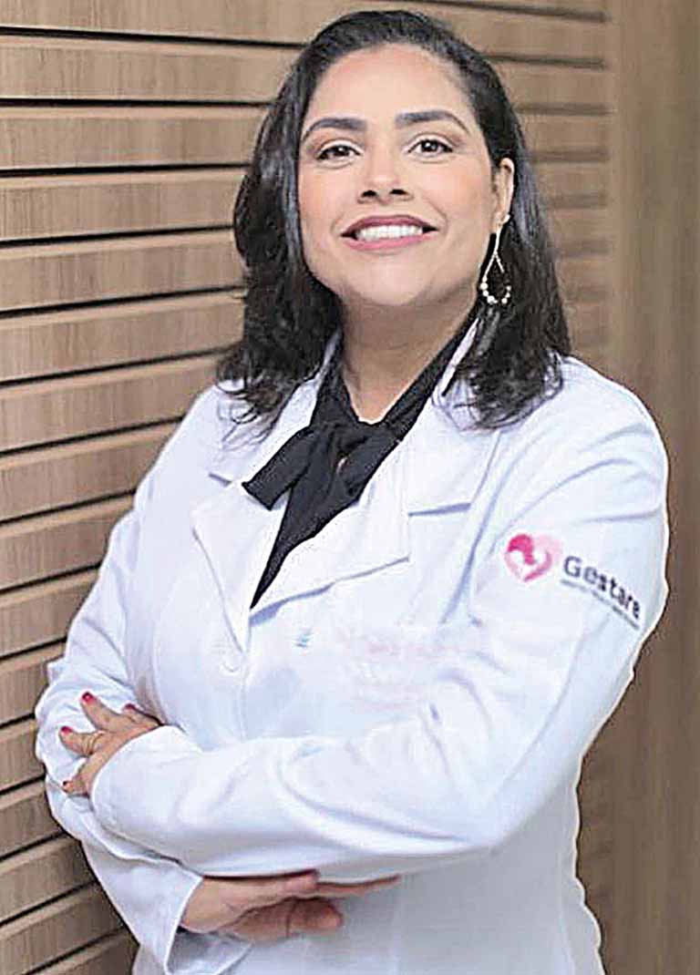 Dra Daniela Silva do Espírito Santo, médica ginecologista e obstetra | Crédito: Divulgação