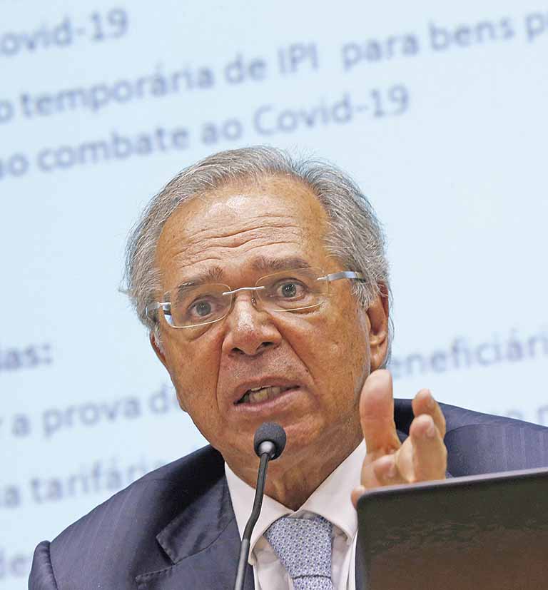 Guedes descarta criação de imposto digital