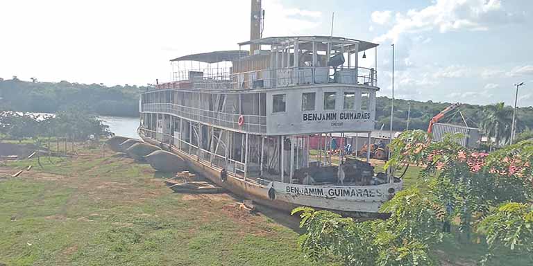 Vapor histórico passa por restauração