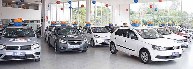 Vendas de usados no Estado têm queda em setembro