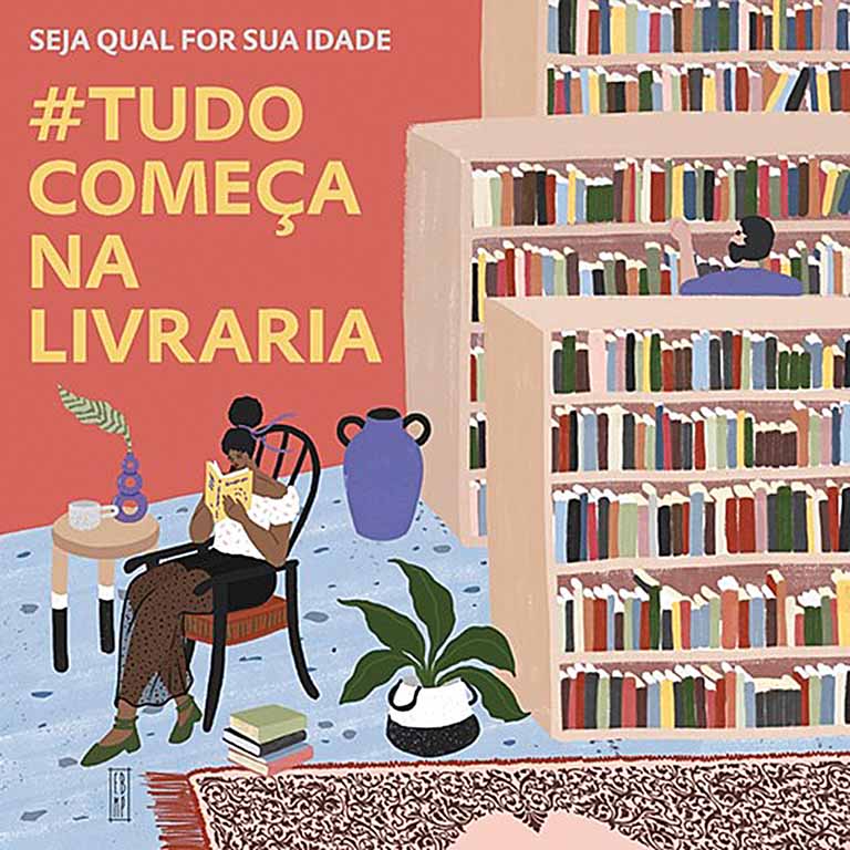 Campanha nacional busca valorizar livrarias físicas
