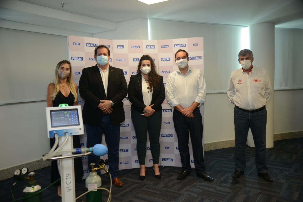 Fiemg doa equipamentos médicos para unidades do SAMU