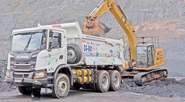 Gerdau vai utilizar primeiro caminhão movido a gás