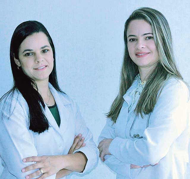 Nadeje Brant e Larissa Dumont | Crédito: Divulgação/Ágatha Residencial Sênior