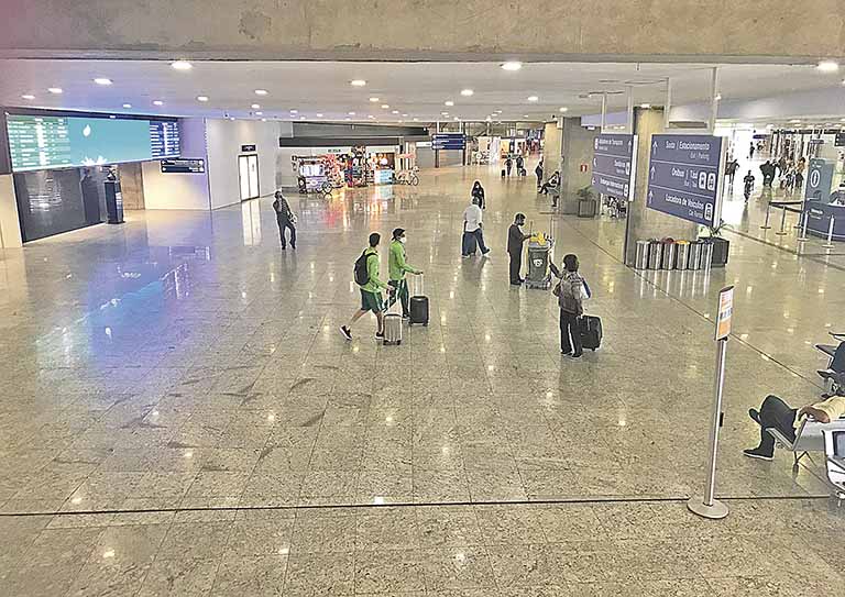 Aeroporto Internacional de BH prevê fluxo de 600 mil pessoas