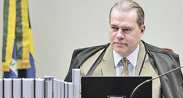 O ministro Dias Toffoli defendeu o regime diferenciado diante da concorrência do mercado | Crédito: Nelson Jr./STF