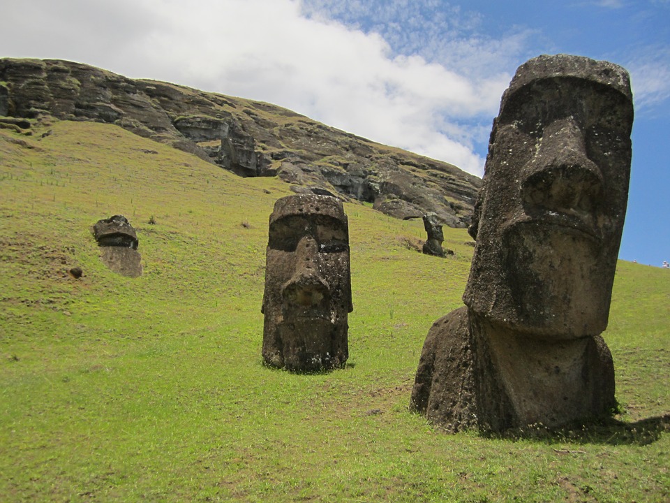 As estátuas da Ilha de Páscoa