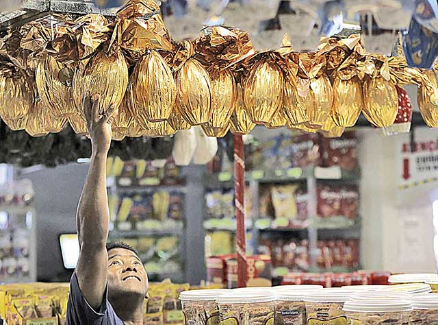 Maioria dos lojistas espera queda nas vendas da Páscoa neste ano