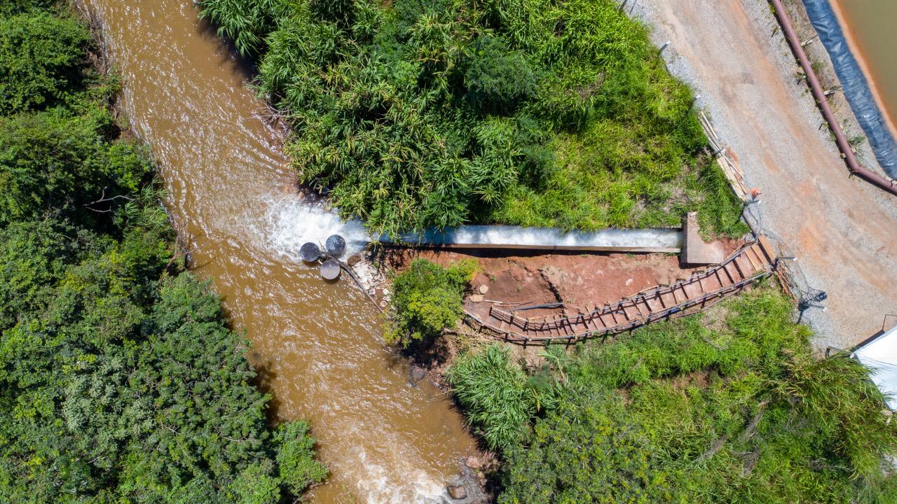 Estações devolvem mais de 24 bi de litros de água limpa ao Rio Paraopeba