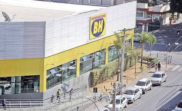 O primeiro destaque estadual ficou novamente com o Supermercados BH, que voltou à sétima posição na lista do ano passado | Crédito: Charles Silva Duarte /Arquivo DC
