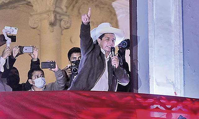 Ala militar tentou ignorar o resultado das eleições no Peru