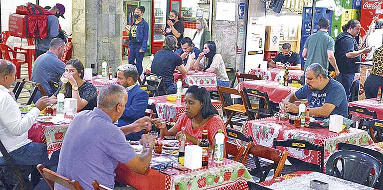 PBH amplia o funcionamento de bares e restaurantes