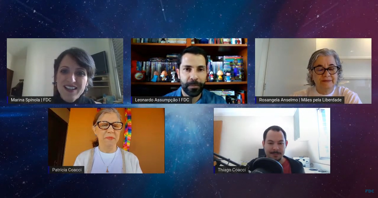 FDC e “Mães pela Liberdade” debatem o Dia Internacional do Orgulho LGBTQIA+