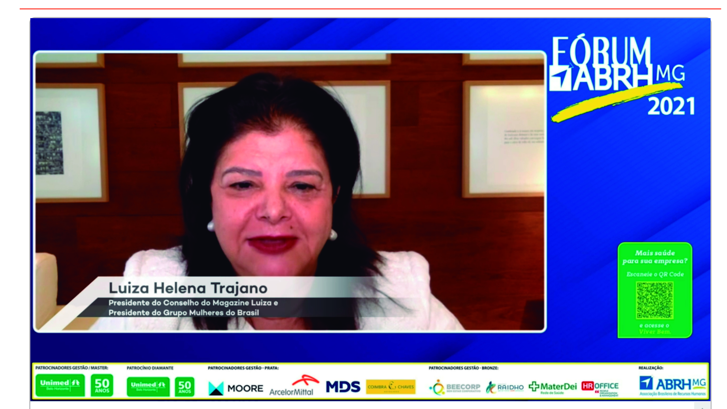 Fórum ABRH–MG tem mais de 3 mil visualizações durante dois dias do evento on-line