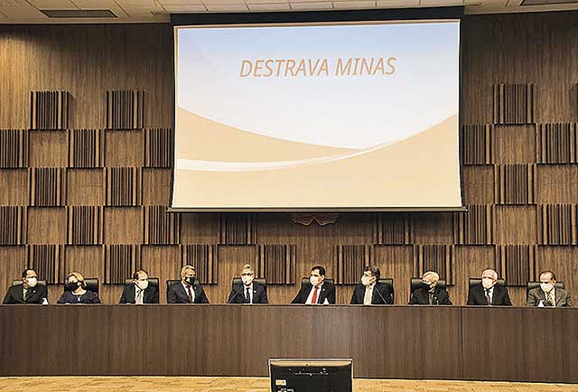 A primeira audiência do Destrava Minas ocorreu em junho | Crédito: 