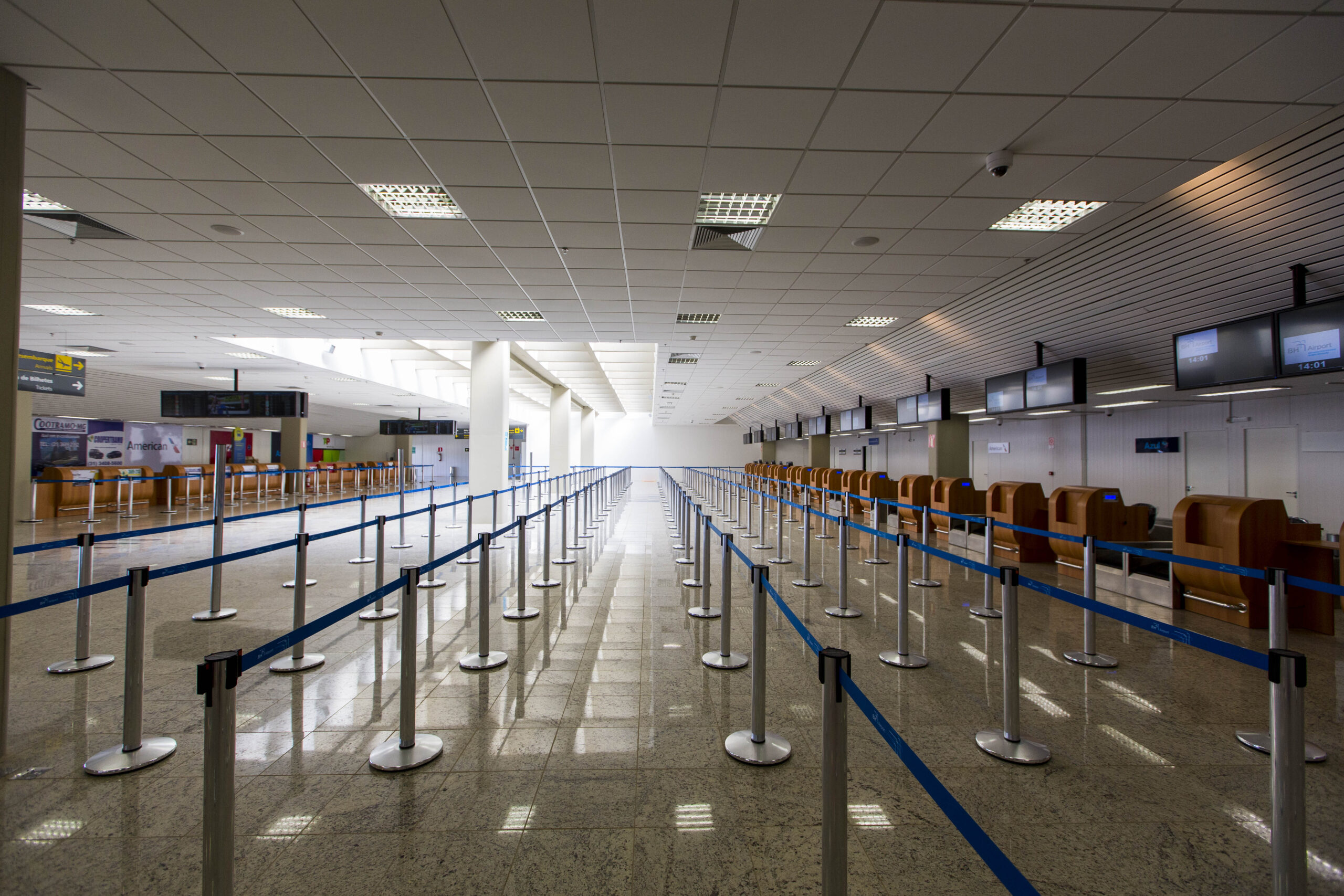 Obras no Terminal 1 do Aeroporto Internacional de Belo Horizonte terão aporte de R$ 100 milhões