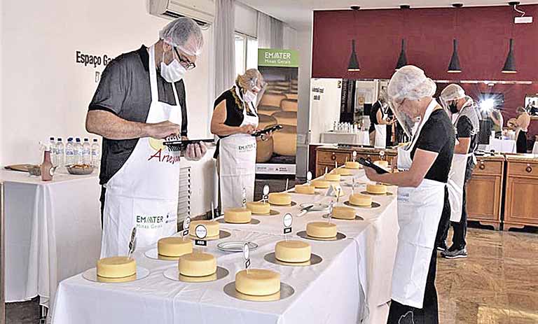 Julgamento de concorrentes a prêmios foi feito na última quarta-feira (6) na capital mineira | Crédito: Divulgação/ Emater-MG