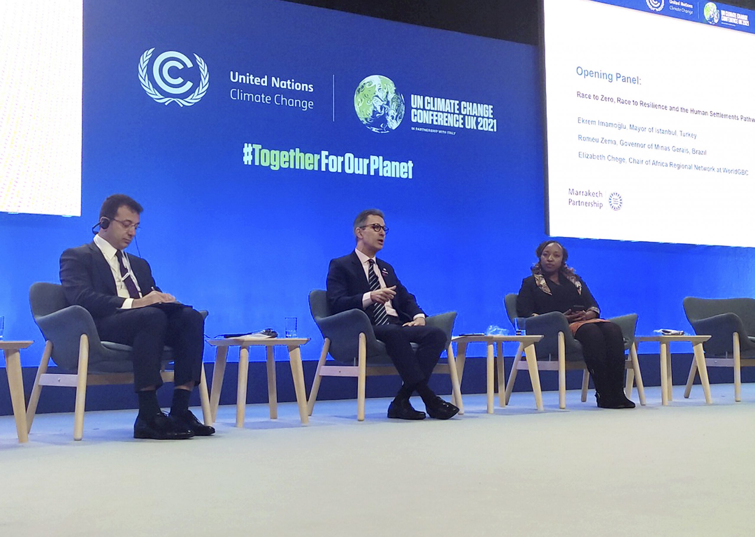 Romeu Zema discute ações sustentáveis na COP 26