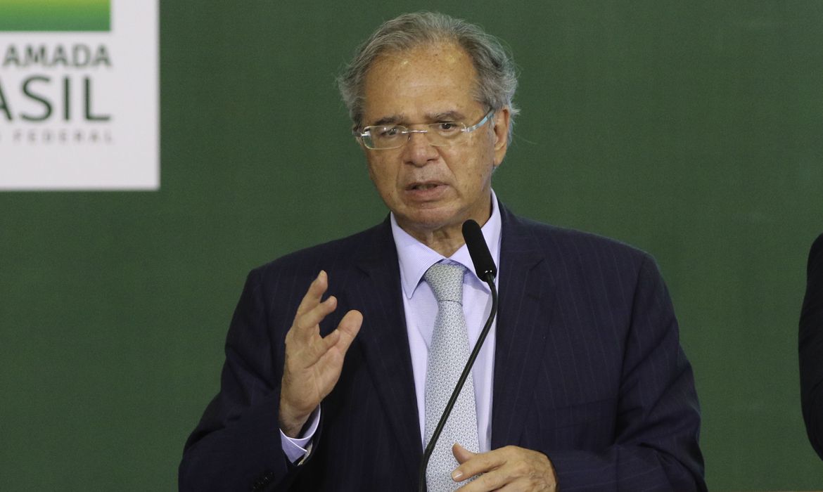 Ministro da Economia, Paulo Guedes. Crédito: Fábio Rodrigues - Pozzebom/Agência Brasil