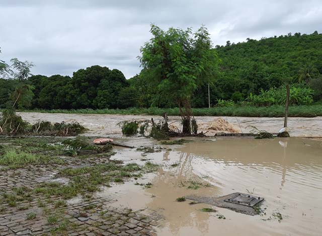 Trinta mil agricultores foram afetados por chuvas