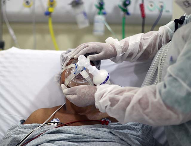 Ocupação de leitos de UTIs de Covid se agrava