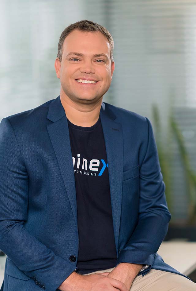 As criptos abrem possibilidades incríveis, defende Ribeiro | Crédito: Divulgação Coinext